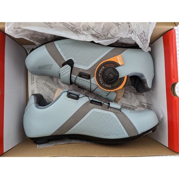 Santic Apollo 2.0 Unisex Indoor Road Cycling Spin Self-Locking Shoes Size EU 41 - Picture 15 of 16